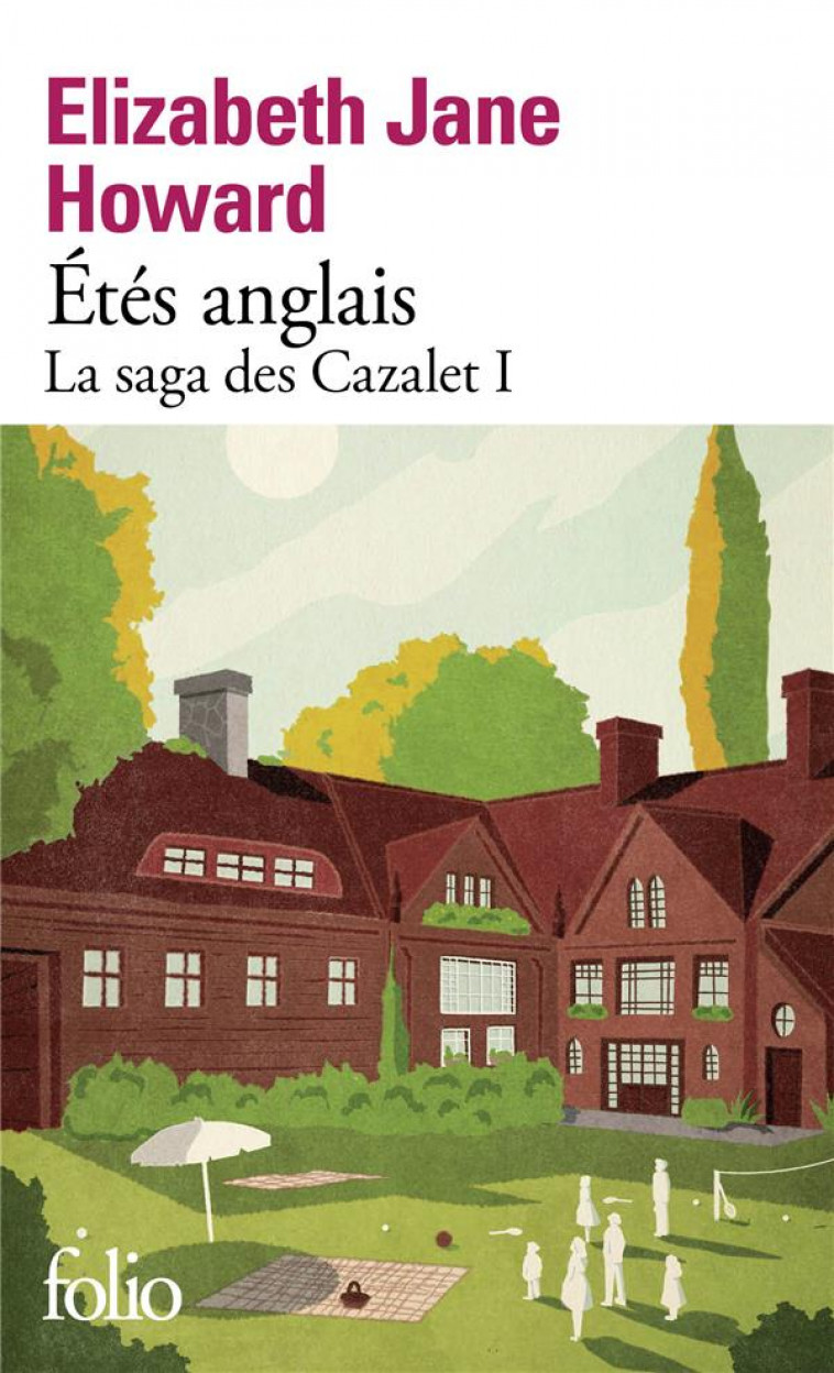 LA SAGA DES CAZALET T.1  -  ETES ANGLAIS - HOWARD E J. - GALLIMARD