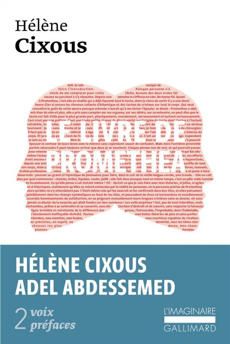 LE LIVRE DE PROMETHEA - CIXOUS/ABDESSEMED - GALLIMARD