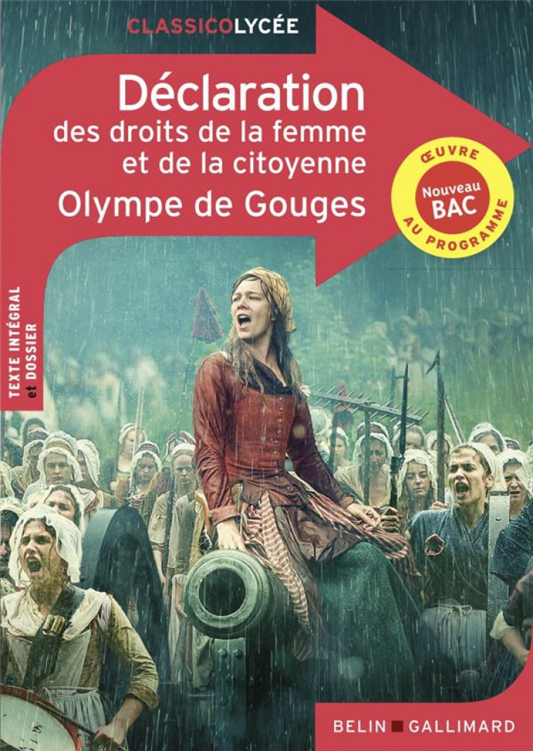 DECLARATION DES DROITS DE LA FEMME ET DE LA CITOYENNE - GOUGES OLYMPE DE - NC
