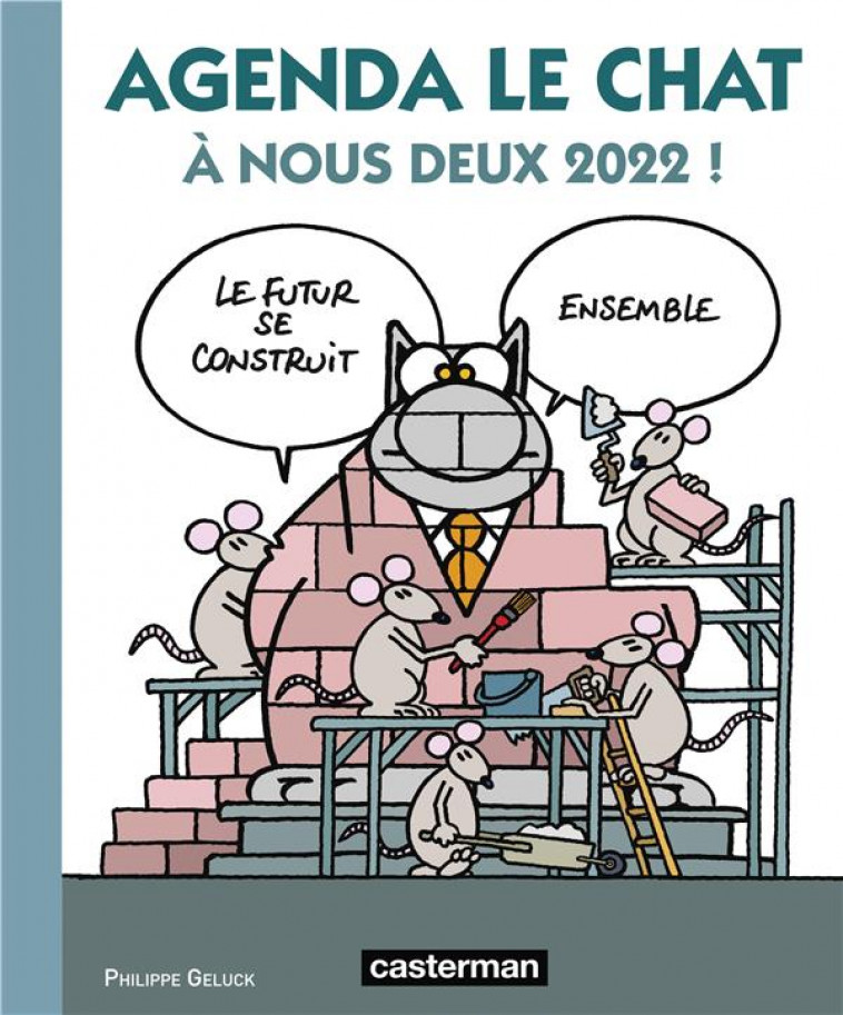 LE CHAT  -  AGENDA (EDITION 2022) - GELUCK - CASTERMAN