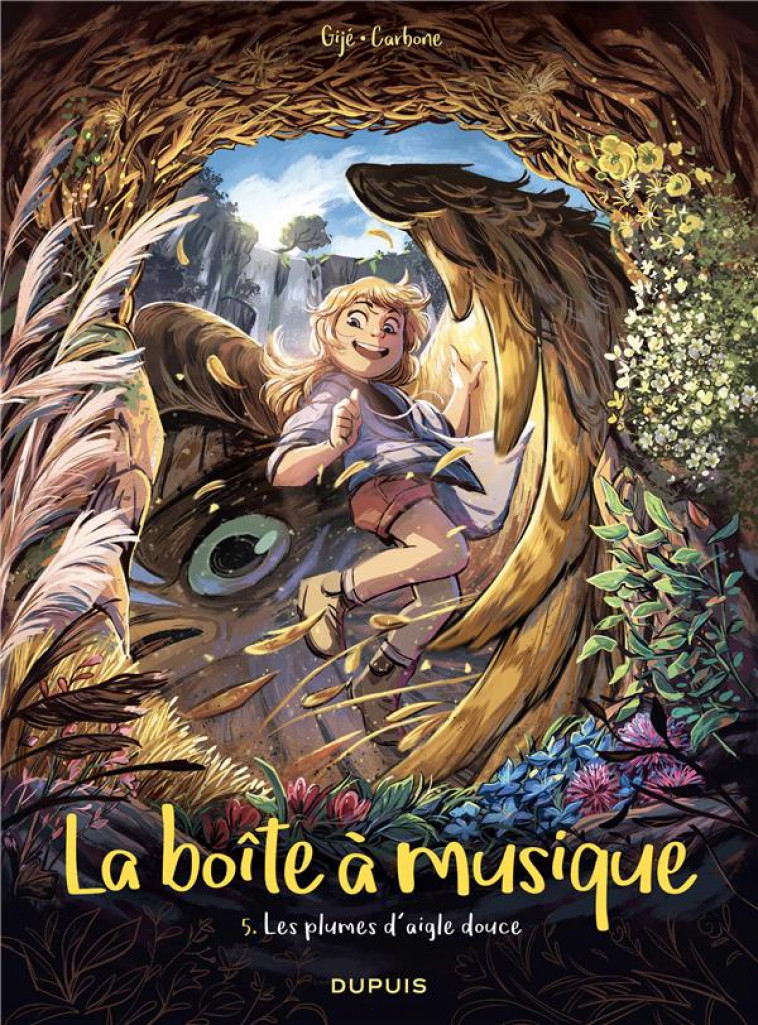 LA BOITE A MUSIQUE T.5  -  LES PLUMES D'AIGLE DOUCE - CARBONE/GIJE GIJE - DUPUIS