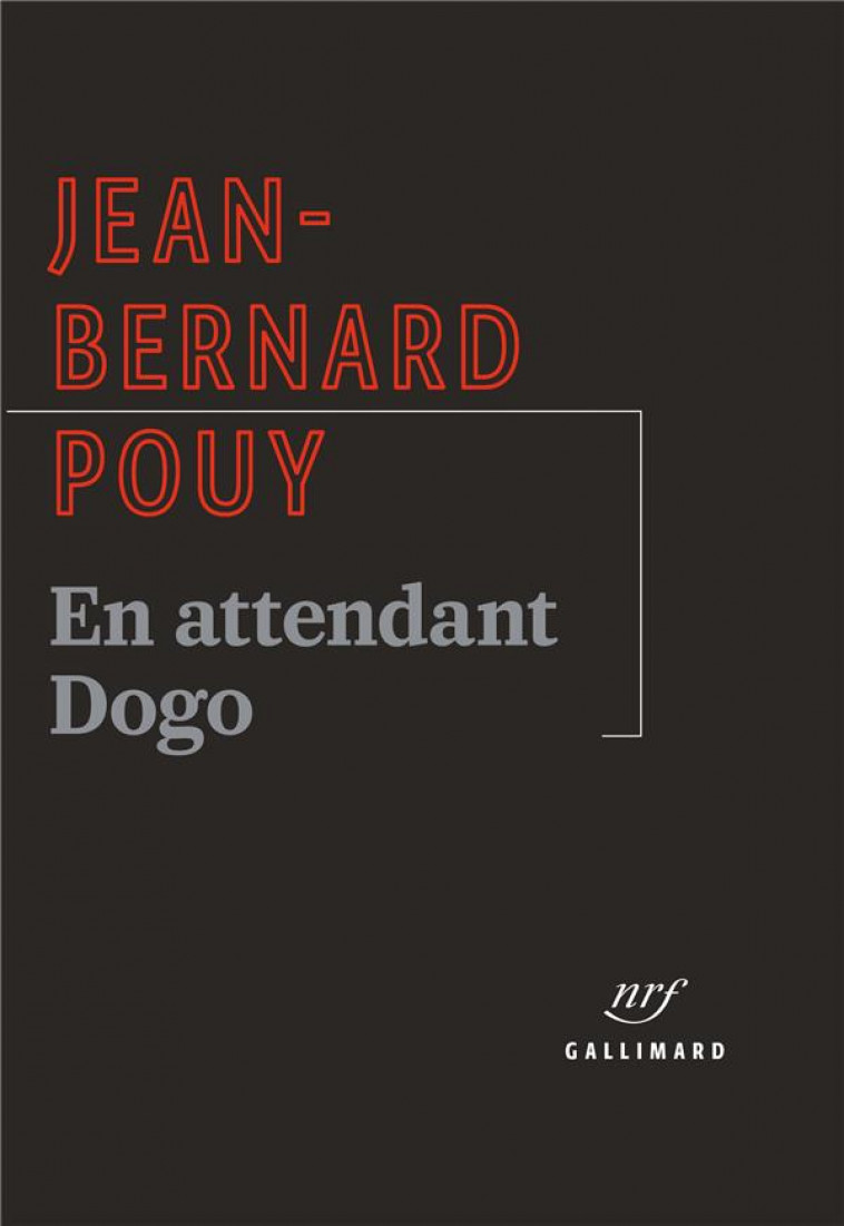 EN ATTENDANT DOGO - POUY JEAN-BERNARD - GALLIMARD