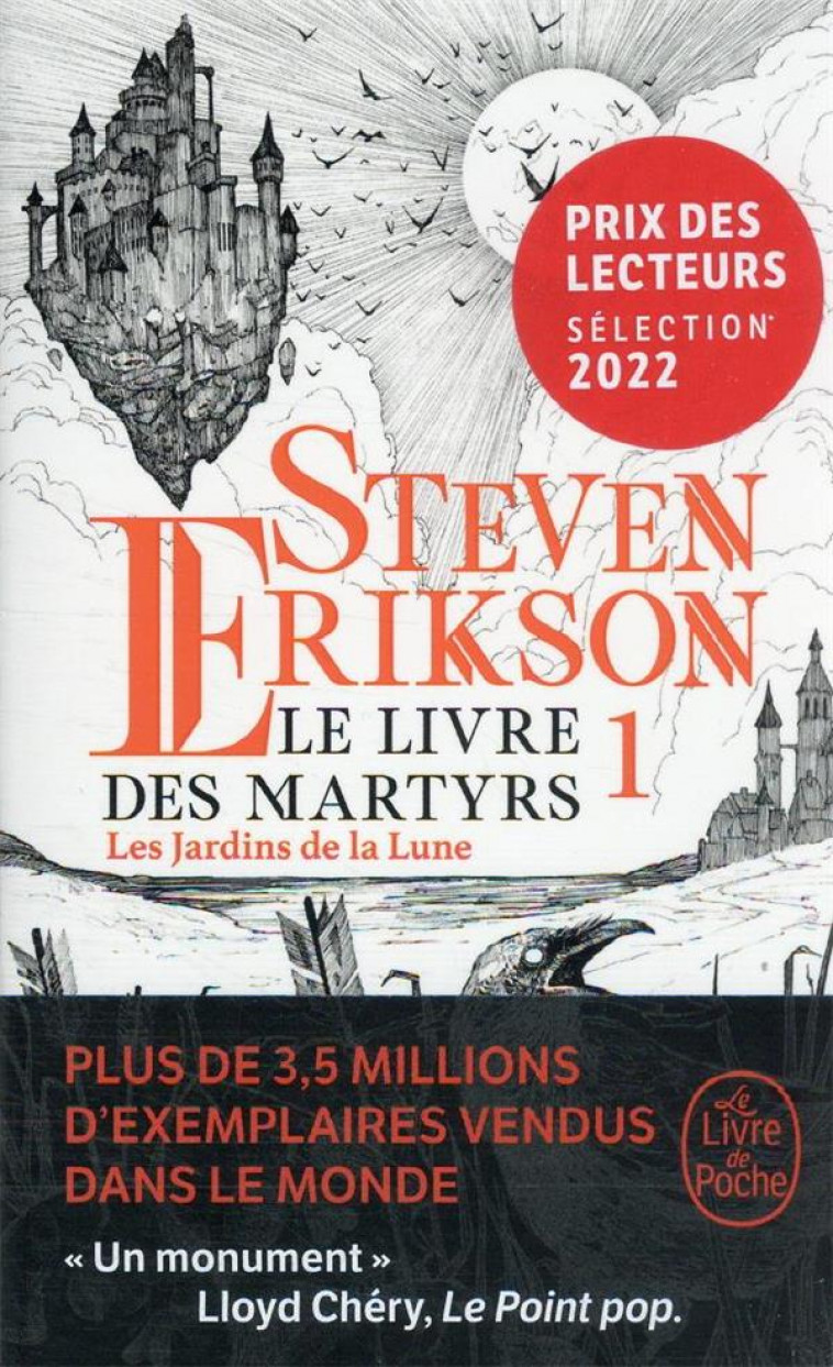 LE LIVRE DES MARTYRS T.1  -  LES JARDINS DE LA LUNE - ERIKSON STEVEN - LGF/Livre de Poche