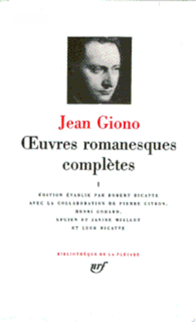 OEUVRES ROMANESQUES COMPLETES - VOL02 - GIONO JEAN - GALLIMARD