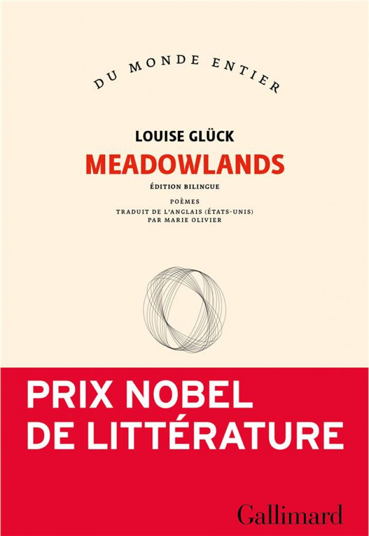 MEADOWLANDS - GLUCK LOUISE - GALLIMARD