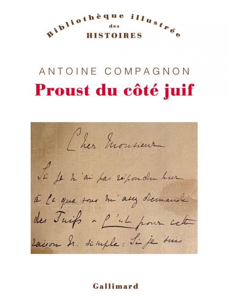 PROUST DU COTE JUIF - COMPAGNON ANTOINE - GALLIMARD