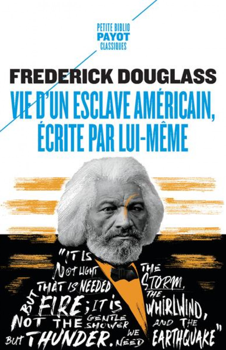 VIE D'UN ESCLAVE AMERICAIN, ECRITE PAR LUI-MEME - DOUGLASS/ROY - PAYOT POCHE