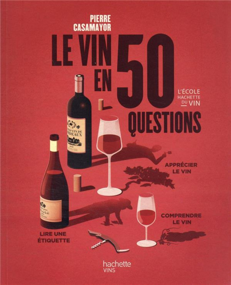 LE VIN EN 50 QUESTIONS - CASAMAYOR PIERRE - HACHETTE