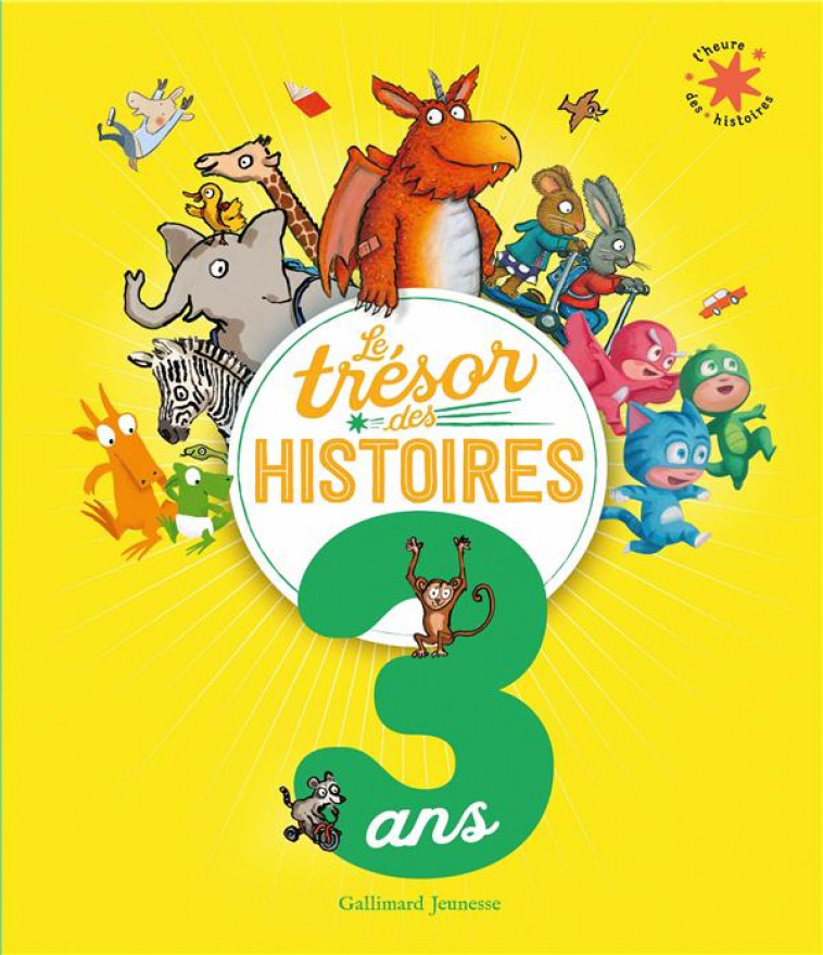 LE TRESOR DES HISTOIRES - 3 ANS - COLLECTIF - GALLIMARD