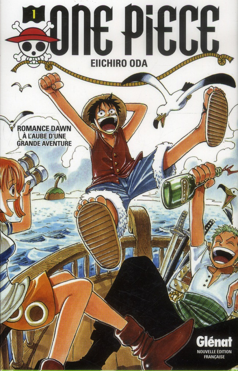 ONE PIECE - EDITION ORIGINALE T.1  -  ROMANCE DAWN, A L'AUBE D'UNE GRANDE AVENTURE - ODA EIICHIRO - Glénat