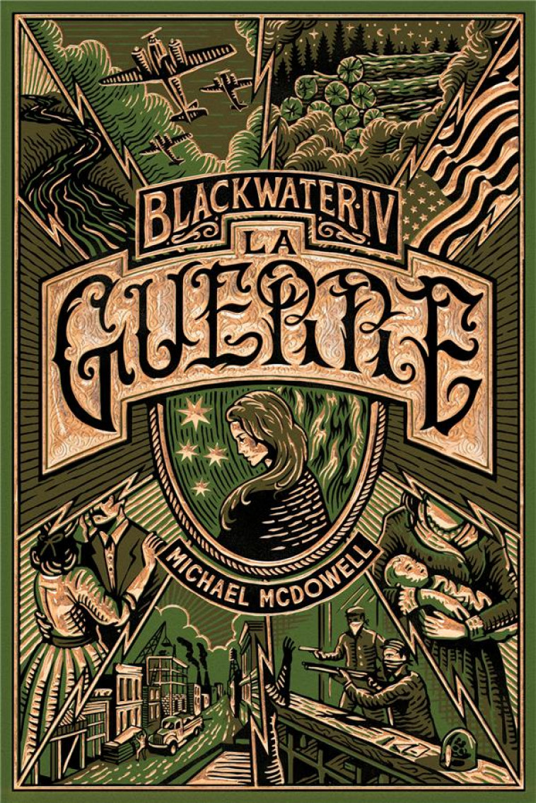 BLACKWATER : L'EPIQUE SAGA DE LA FAMILLE CASKEY T.4  -  LA GUERRE - MCDOWELL MICHAEL - LOUVERTURE