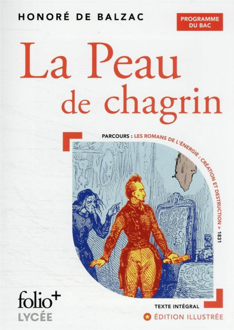 LA PEAU DE CHAGRIN : BAC 2023 - BALZAC HONORE DE - GALLIMARD