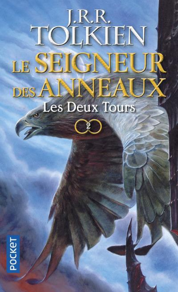 LE SEIGNEUR DES ANNEAUX T.2  -  LES DEUX TOURS - TOLKIEN J R R. - Pocket