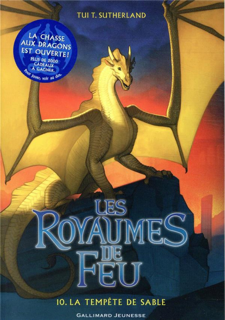 LES ROYAUMES DE FEU T.10  -  LA TEMPETE DE SABLE - SUTHERLAND/ANG - GALLIMARD