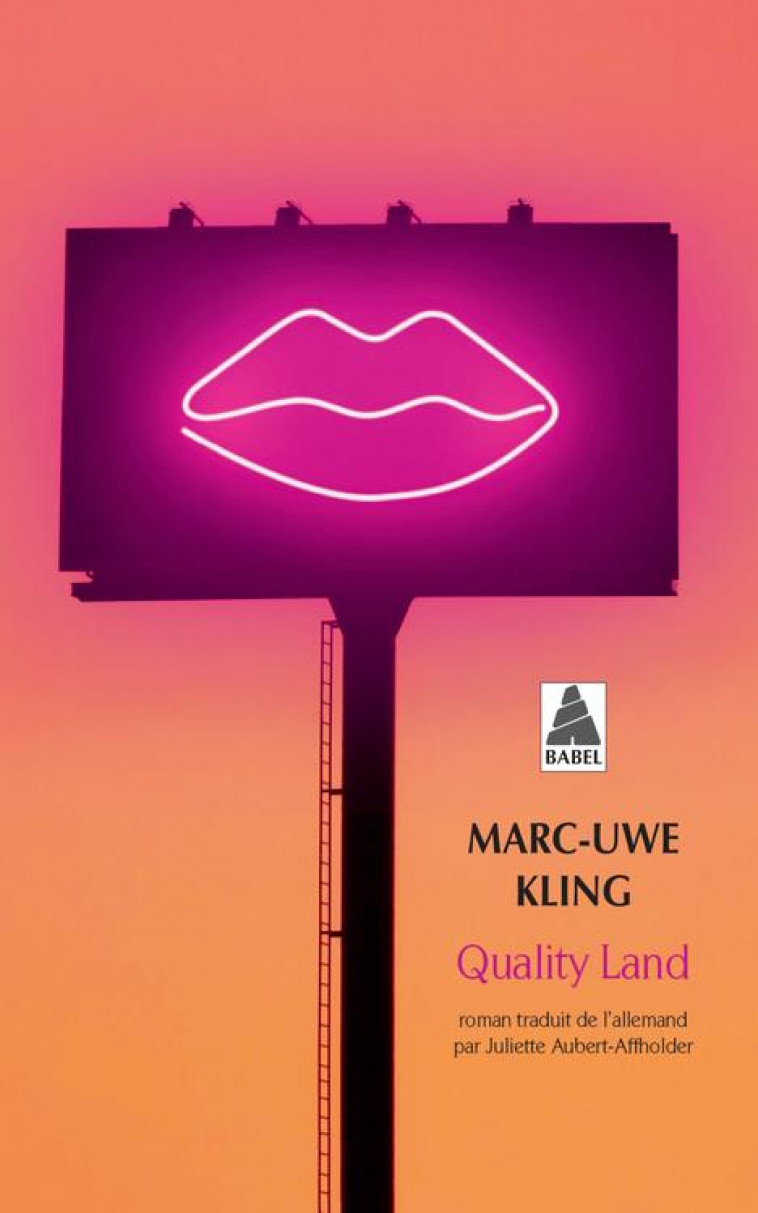 QUALITY LAND - KLING MARC-UWE - ACTES SUD