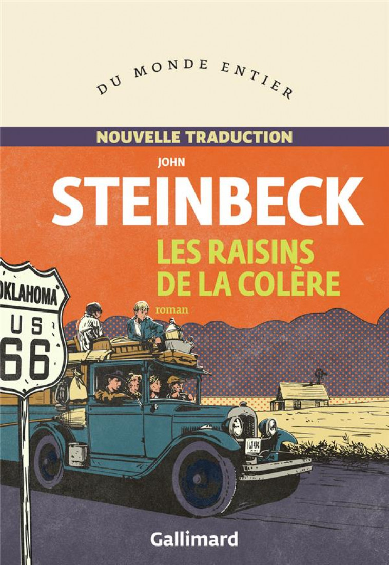 LES RAISINS DE LA COLERE - STEINBECK JOHN - GALLIMARD