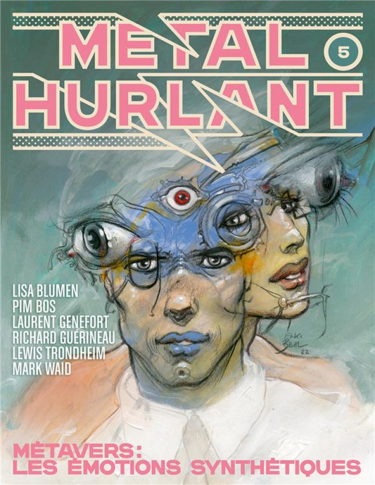 METAL HURLANT N.5 : METAVERS : LES EMOTIONS SYNTHETIQUES - METAL HURLANT - NC