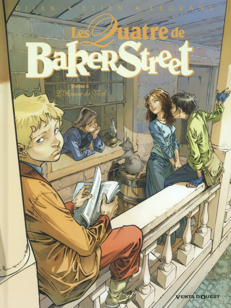 LES QUATRE DE BAKER STREET T.6  -  L'HOMME DU YARD - DJIAN/LEGRAND/ETIEN - Vents d'ouest