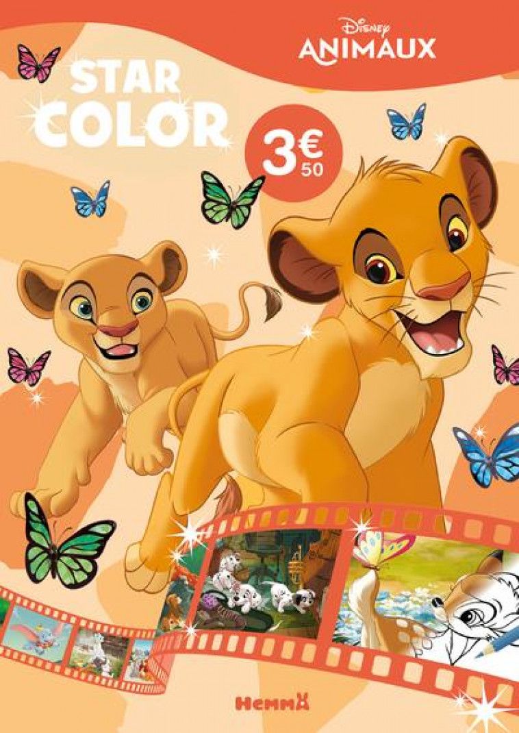 STAR COLOR : DISNEY ANIMAUX : LE ROI LION - COLLECTIF - HEMMA