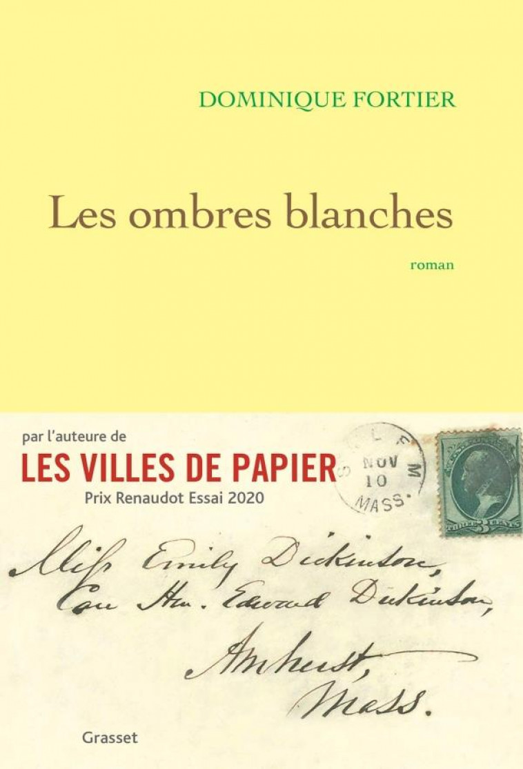 LES OMBRES BLANCHES - FORTIER DOMINIQUE - GRASSET