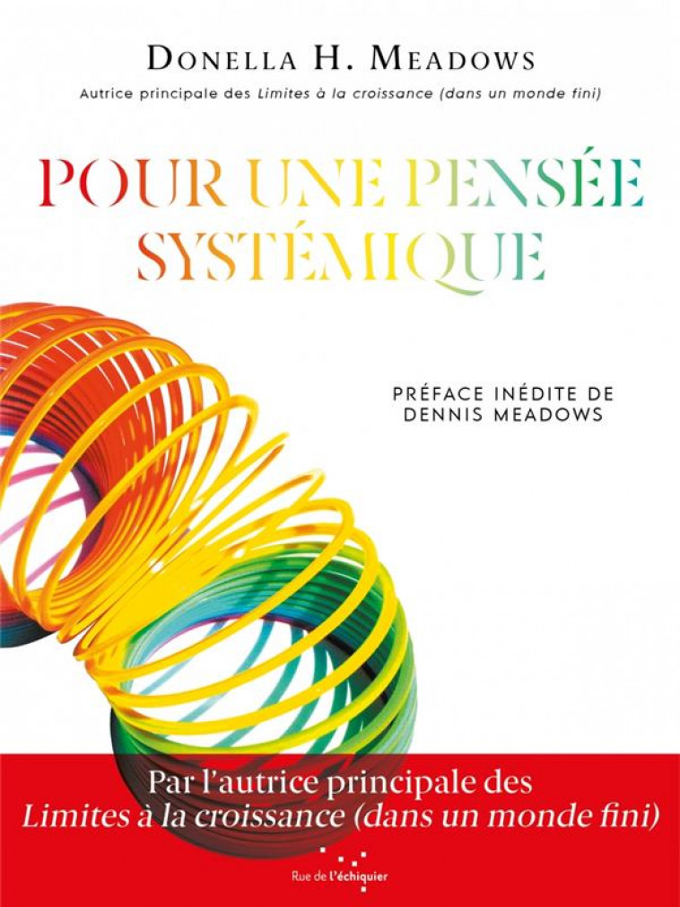 POUR UNE PENSEE SYSTEMIQUE - MEADOWS DONELLA H. - RUE ECHIQUIER