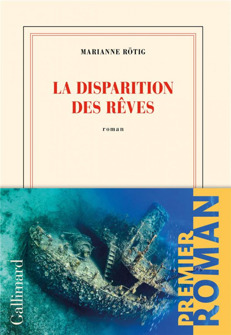 LA DISPARITION DES REVES - ROTIG MARIANNE - GALLIMARD