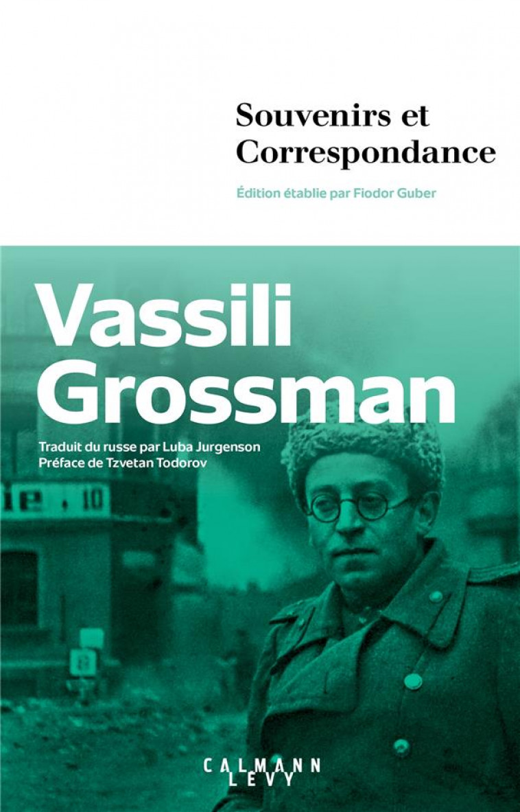 SOUVENIRS ET CORRESPONDANCE - GROSSMAN VASSILI - CALMANN-LEVY