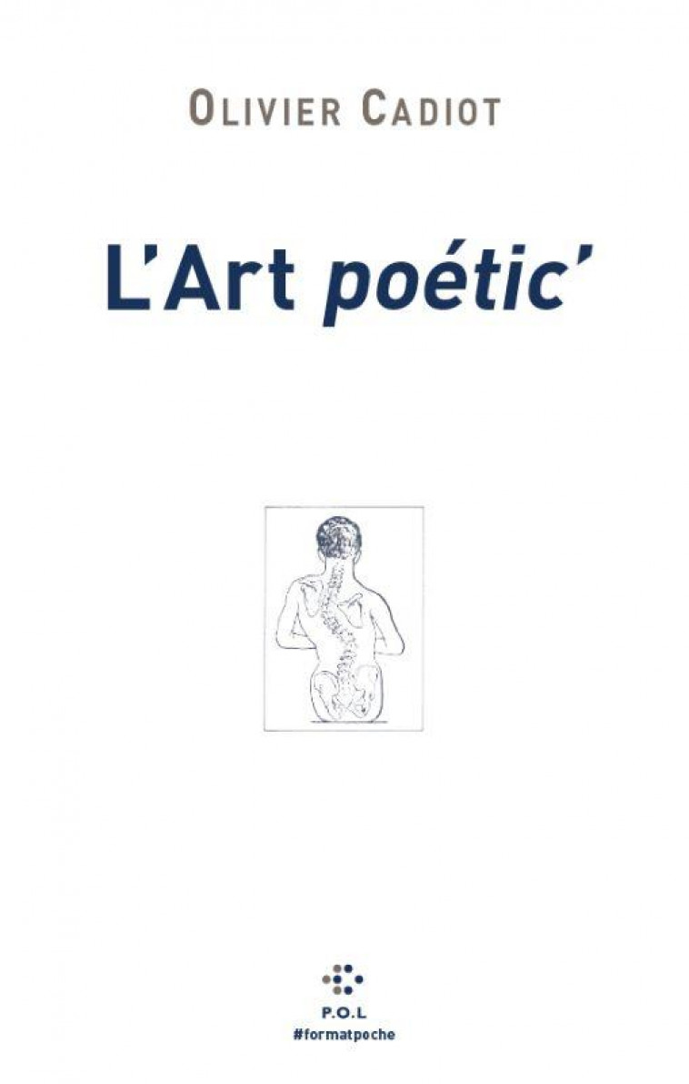 L'ART POETIC' - CADIOT OLIVIER - POL