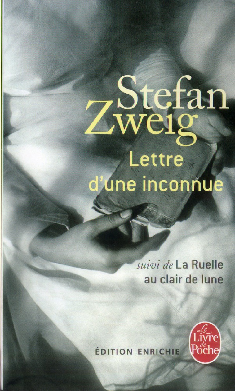 LETTRE D'UNE INCONNUE  -  LA RUELLE AU CLAIR DE LUNE - ZWEIG STEFAN - Le Livre de poche