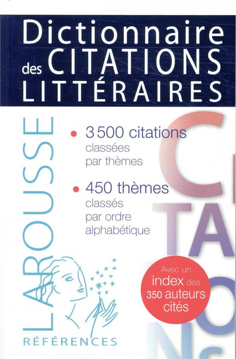 DICTIONNAIRE DES CITATIONS LITTERAIRES - COLLECTIF - LAROUSSE