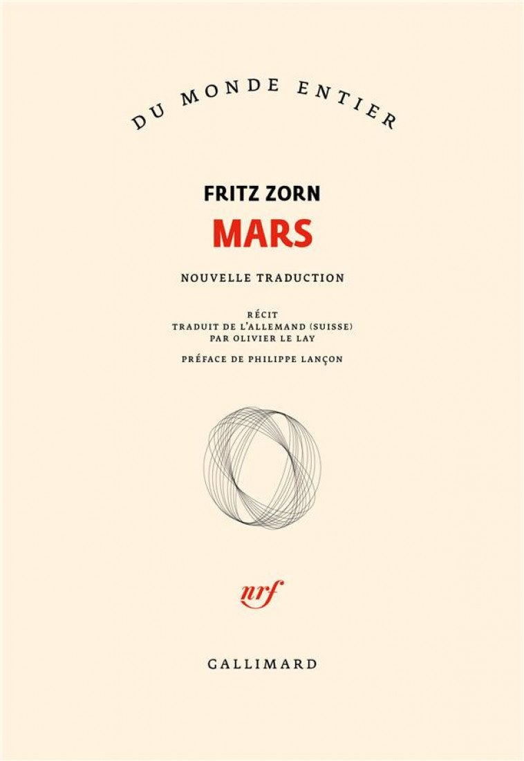 MARS : JE SUIS JEUNE ET RICHE ET CULTIVE - ZORN/LANCON - GALLIMARD