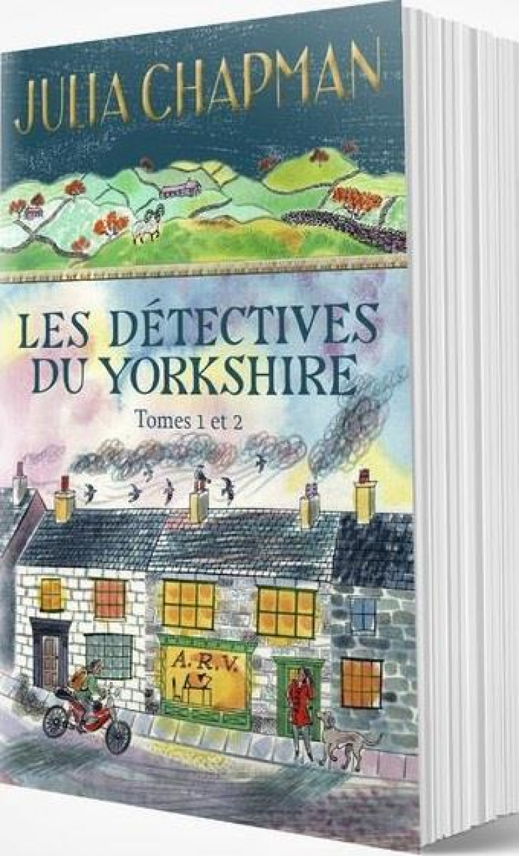 LES DETECTIVES DU YORKSHIRE - EDITION COLLECTOR - TOMES 1 #038; 2 - CHAPMAN JULIA - ROBERT LAFFONT