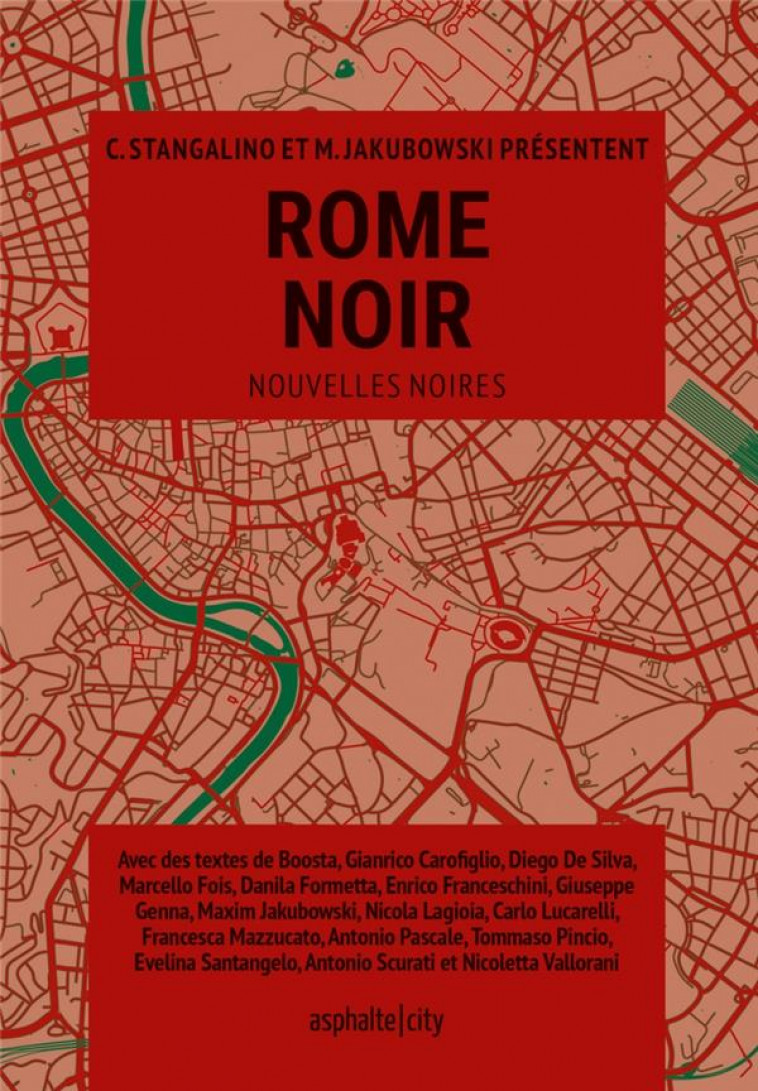 ROME NOIR - COLLECTIF/STANGALINO - ASPHALTE