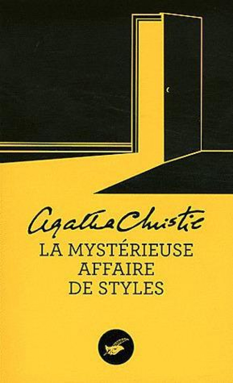 LA MYSTERIEUSE AFFAIRE DE STYLES - CHRISTIE AGATHA - EDITIONS DU MASQUE