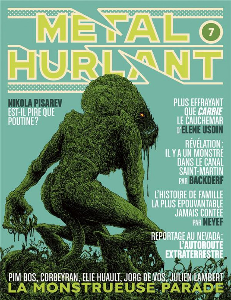 METAL HURLANT N7 LA MONSTRUEUSE PARADE - COLLECTIF - NC