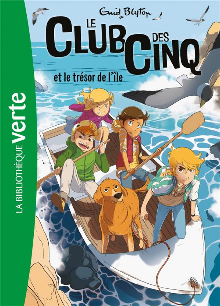 LE CLUB DES CINQ - T01 - LE CLUB DES CINQ 01 NED - LE CLUB DES CINQ ET LE TRESOR DE L'ILE - BLYTON ENID - HACHETTE