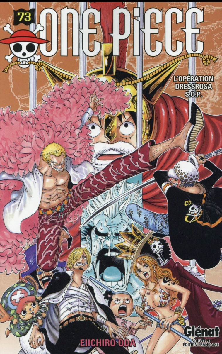 ONE PIECE - EDITION ORIGINALE - TOME 73 - L'OPERATION DRESSROSA S.O.P. - ODA EIICHIRO - Glénat