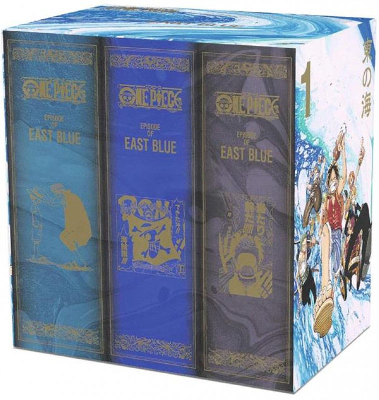 ONE PIECE : COFFRET VOL.1 : T.1 A T.12 : EAST BLUE - ODA, EIICHIRO - GLENAT