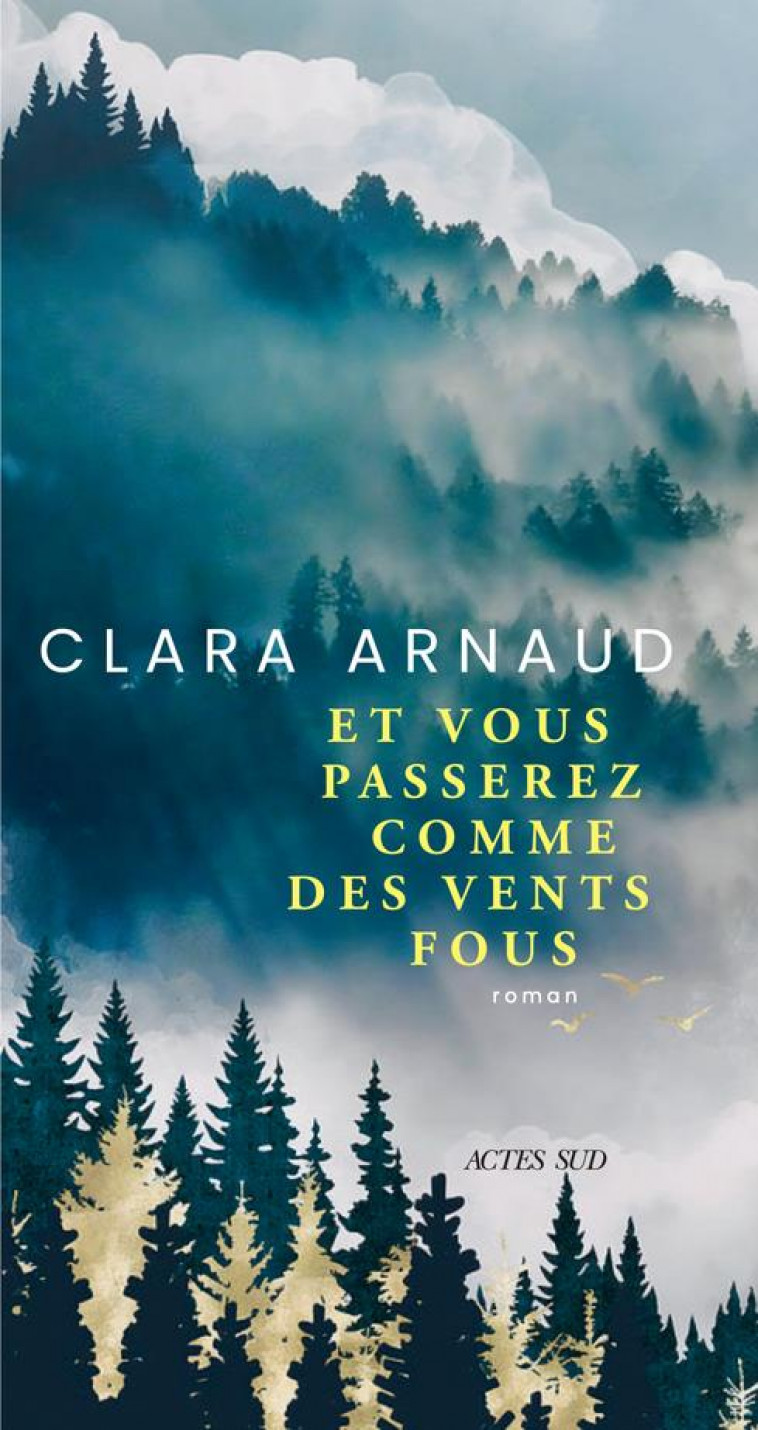 ET VOUS PASSEREZ COMME DES VENTS FOUS - ARNAUD CLARA - ACTES SUD