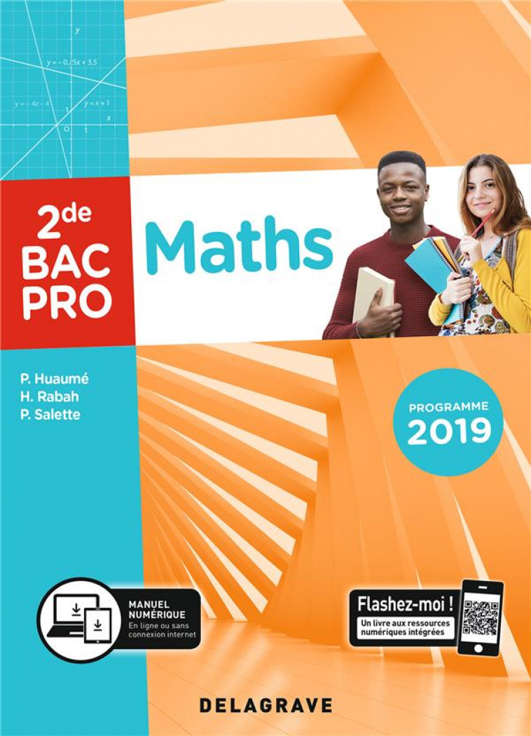 MATHS 2DE BAC PRO (2019) - POCHETTE ELEVE - HUAUME, PATRICK  - DELAGRAVE