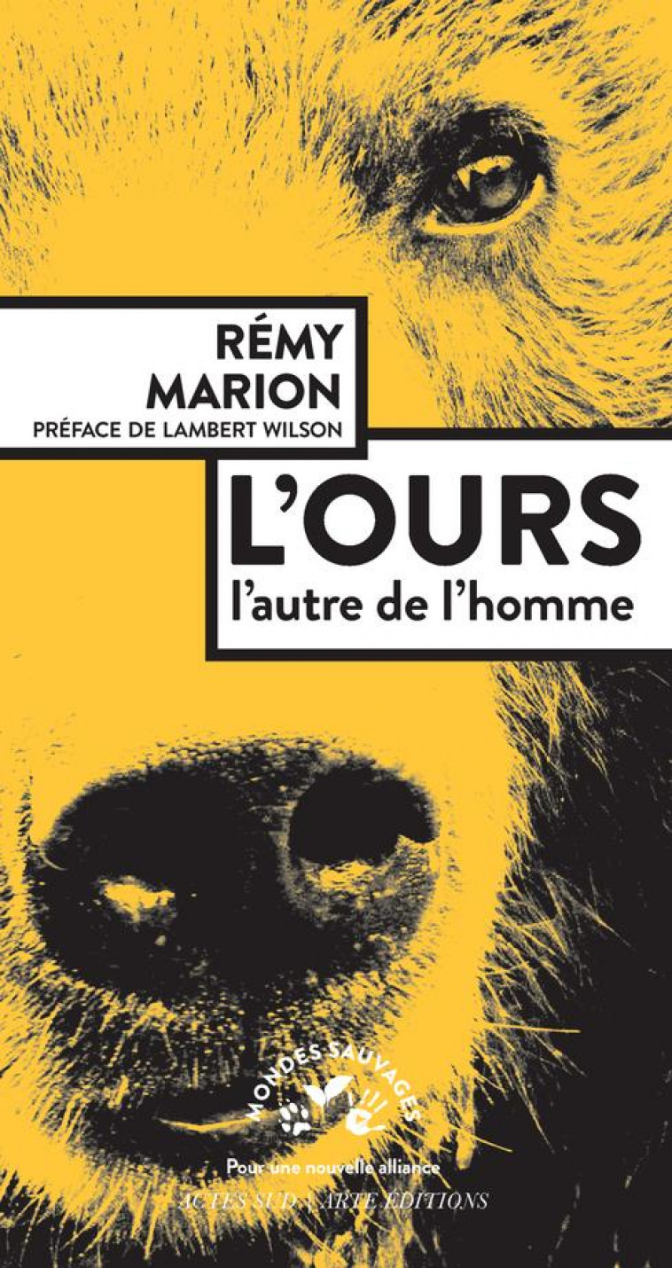 L'OURS  -  L'AUTRE DE L'HOMME - MARION, REMY - ACTES SUD