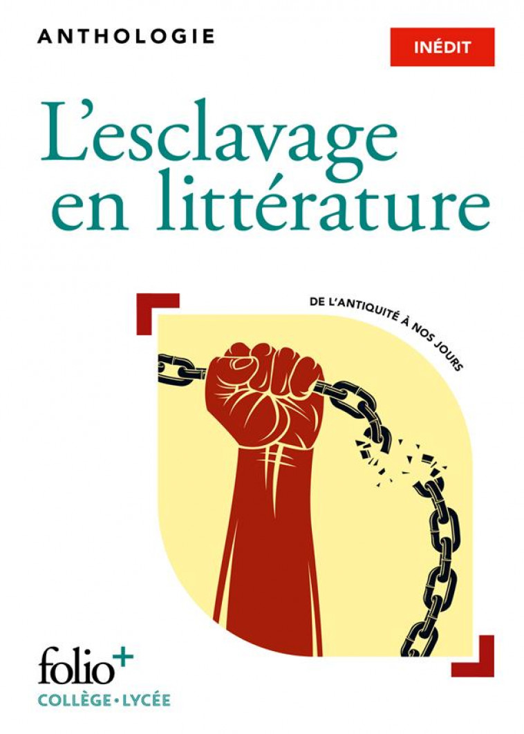 L'ESCLAVAGE EN LITTERATURE - ANTHOLOGIE - COLLECTIF - GALLIMARD