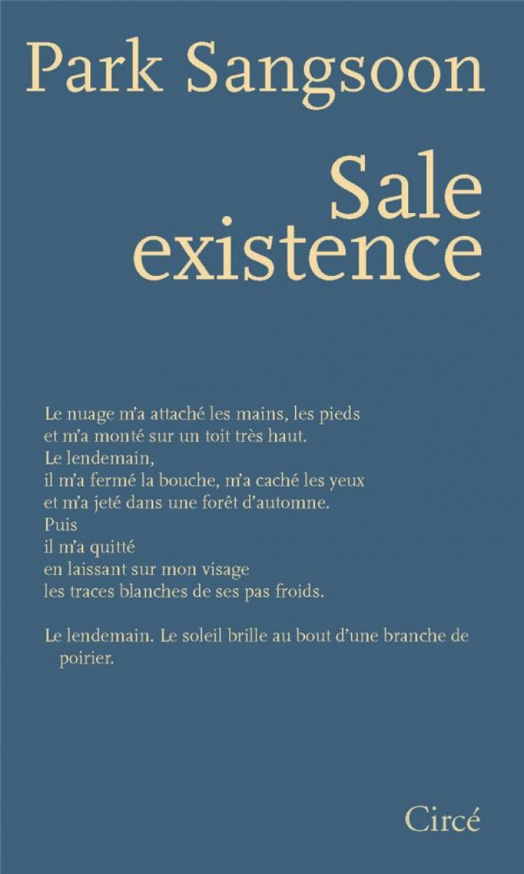 SALE EXISTENCE - PARK SANGSOON - CIRCE