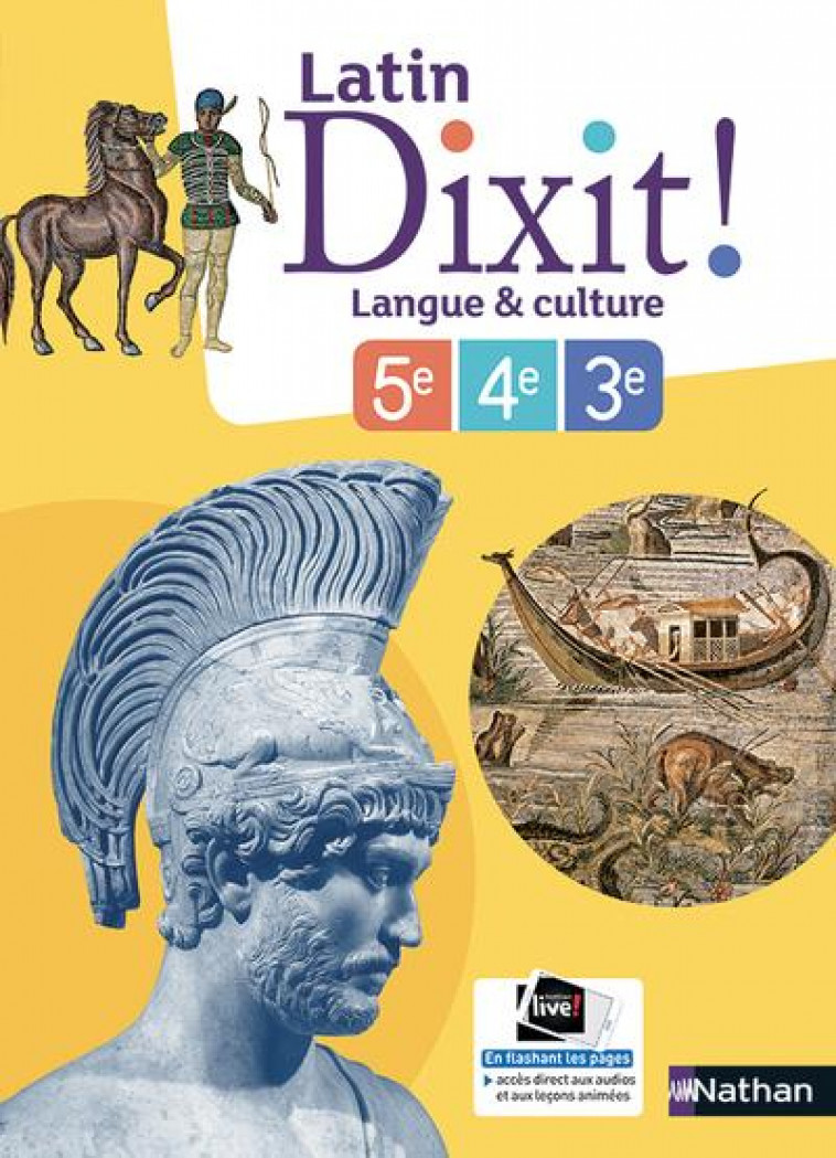 DIXIT ! : LATIN  -  5E, 4E, 3E (EDITION 2018) - COLLECTIF - CLE INTERNAT