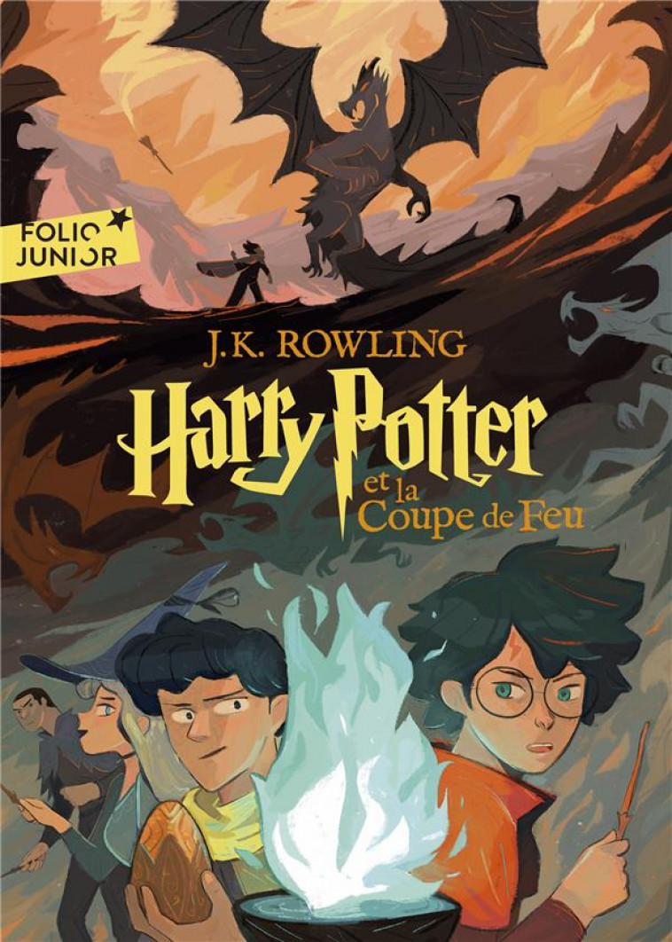 HARRY POTTER - IV - HARRY POTTER ET LA COUPE DE FEU - EDITION 2023 - ROWLING J.K. - GALLIMARD