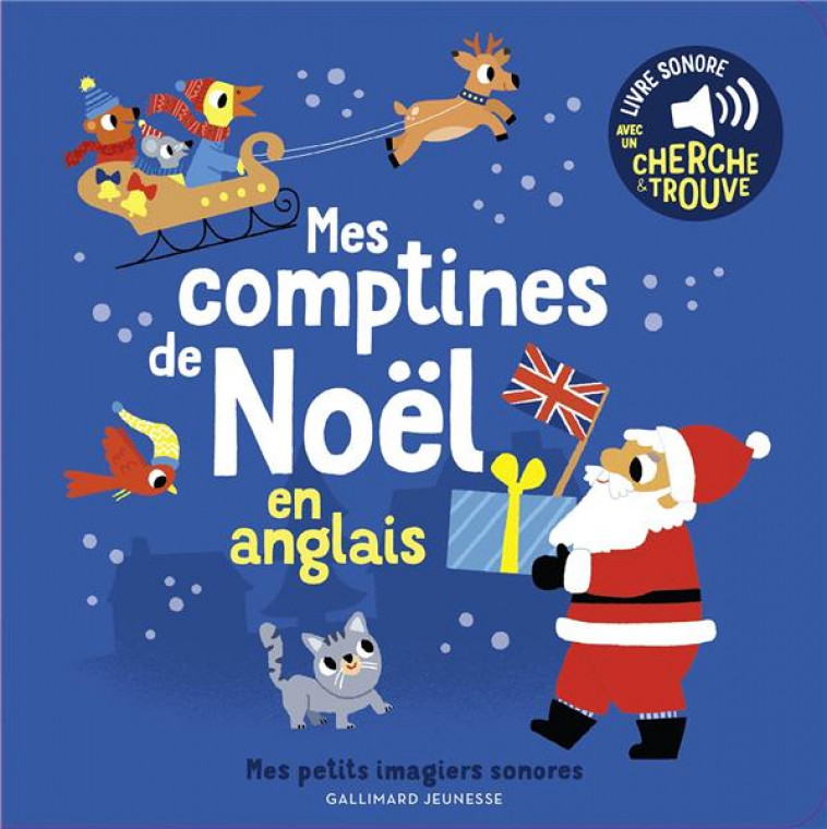 MES COMPTINES DE NOEL EN ANGLAIS - BILLET MARION - GALLIMARD