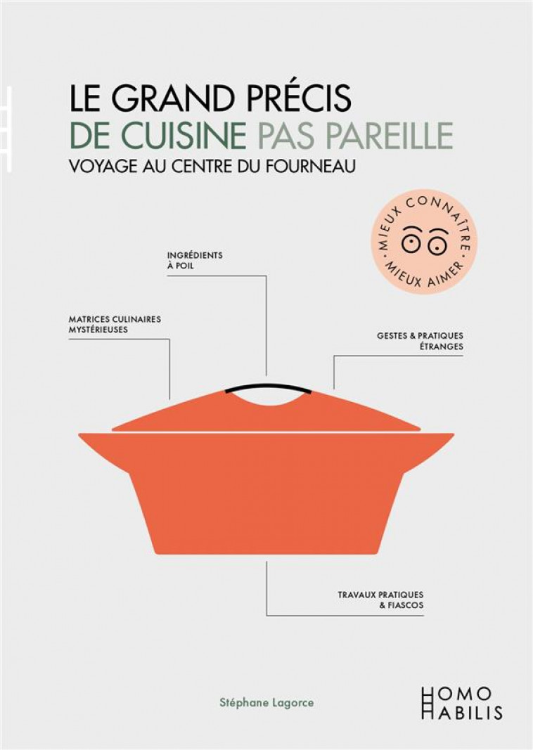 LE GRAND PRECIS DE CUISINE PAS PAREILLE - VOYAGE AU CENTRE DU FOURNEAU - LAGORCE/CAMPO - HOMO HABILIS