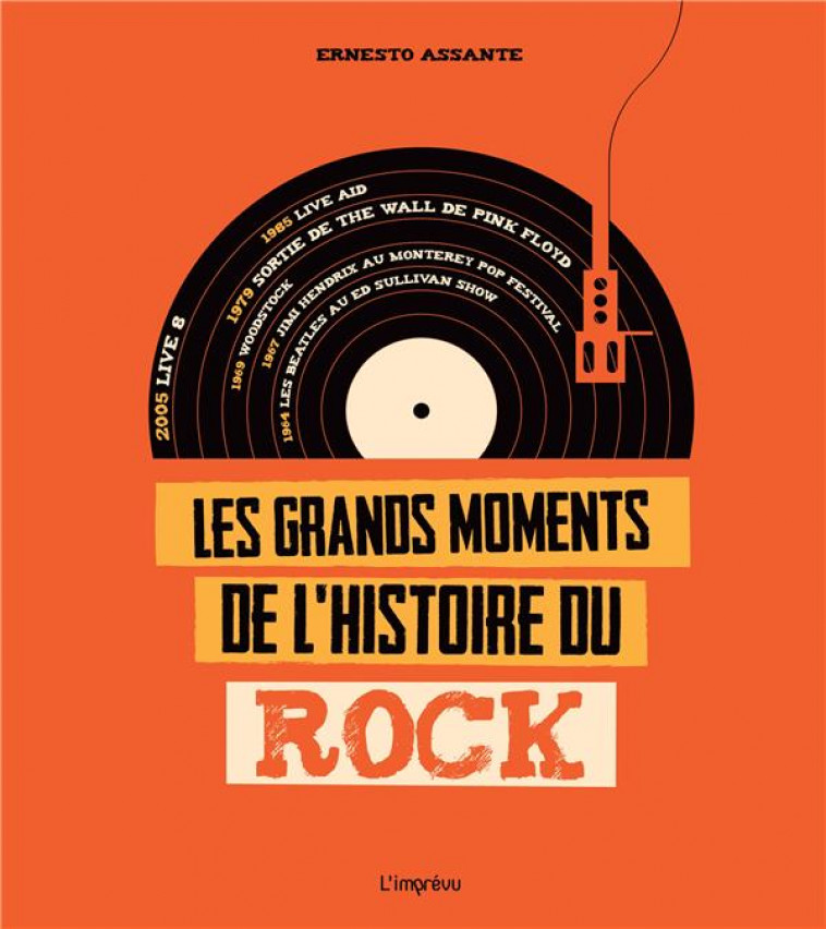 LES GRANDS MOMENTS DE L-HISTOIRE DU ROCK - ASSANTE ERNESTO - L IMPREVU