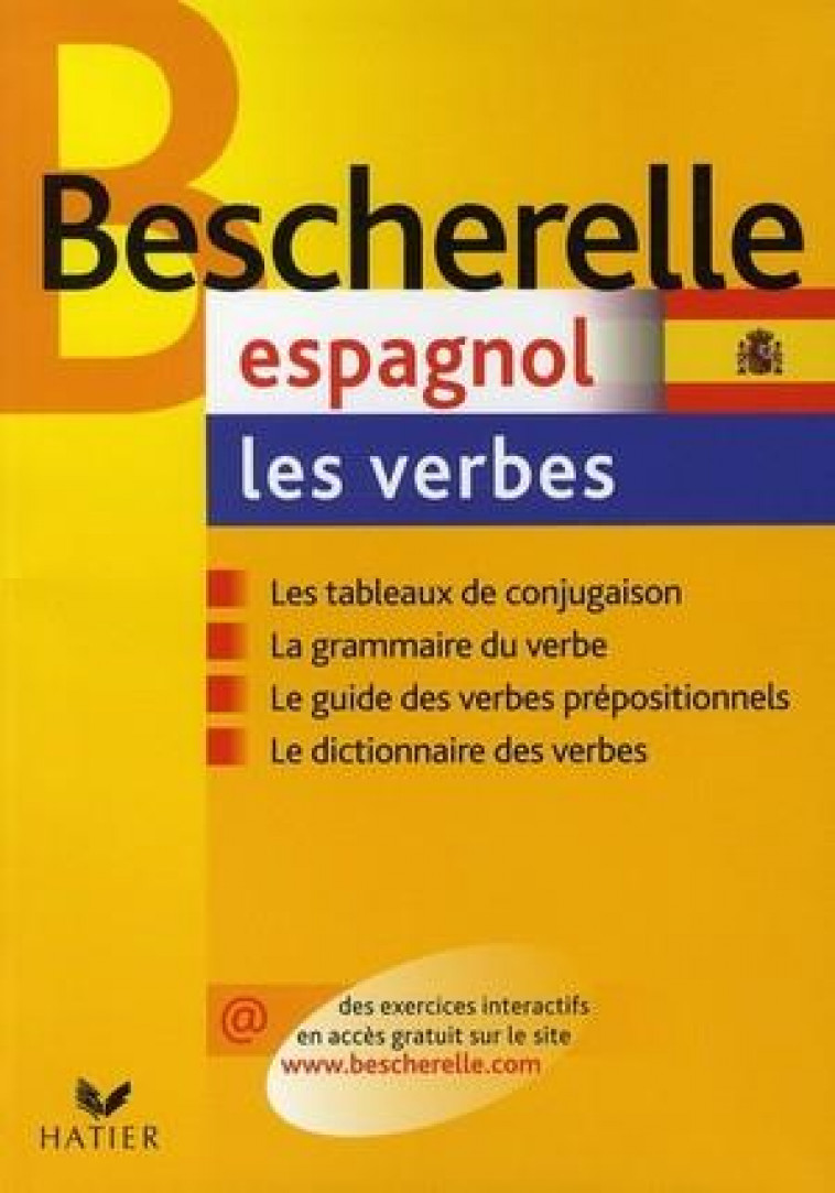 BESCHERELLE ESPAGNOL  -  LES VERBES - MATEO-F+ROJO-SASTRE- - HATIER JEUNESSE