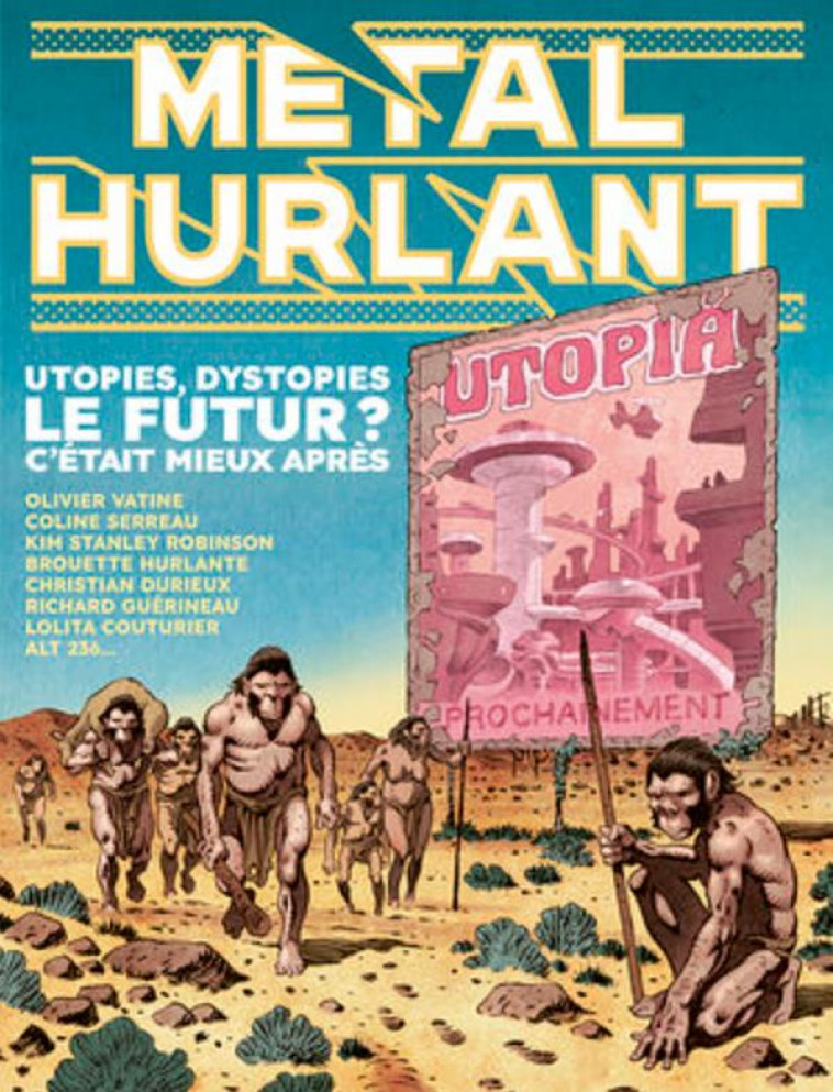 METAL HURLANT N 9 LE FUTUR ? C-ETAIT MIEUX APRES - REVUE - NC